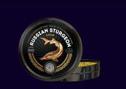 Russian Sturgeon Caviar In Glass,  100g