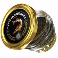 Russian Sturgeon Caviar In Glass  100g