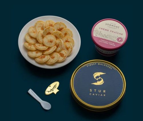 Classic Sevruga Caviar Gift Set,   5 x 50g