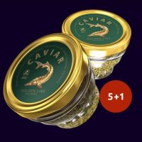 Sturgeon Caviar (Golden Line) 5 + 1