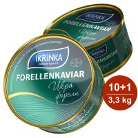 Caviar set - Trout caviar set,   10 + 1 , 300 g/pack