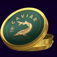 Sturgeon Caviar (GOLDEN LINE) In Can 100g